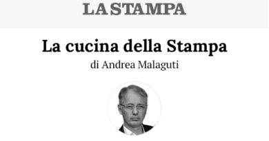 LA CUCINA DELLA STAMPA di Andrea Malaguti