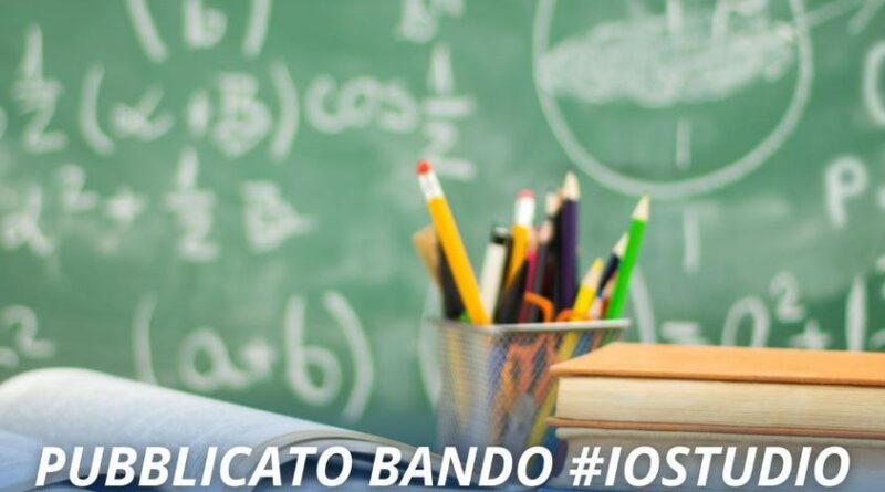 Regione Campania – Pubblicato il bando #iostudio