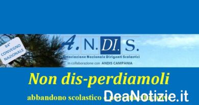 ANDIS – LXXXIV Convegno nazionale su “Non dis-perdiamoli, abbandono scolastico e povertà educative”