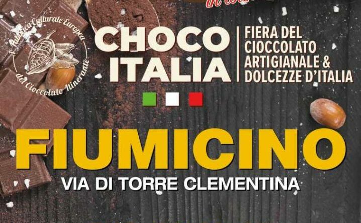 Choco Italia riparte da Fiumicino. Prima tappa con vista Tevere