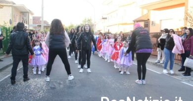 I Musical ‘Grease’ della scuola di ballo Sylvia Ballet al Carnevale di Vitulazio