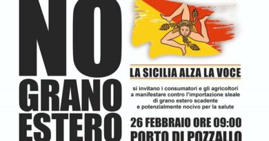 “La Sicilia alza la voce” contro il grano canadese