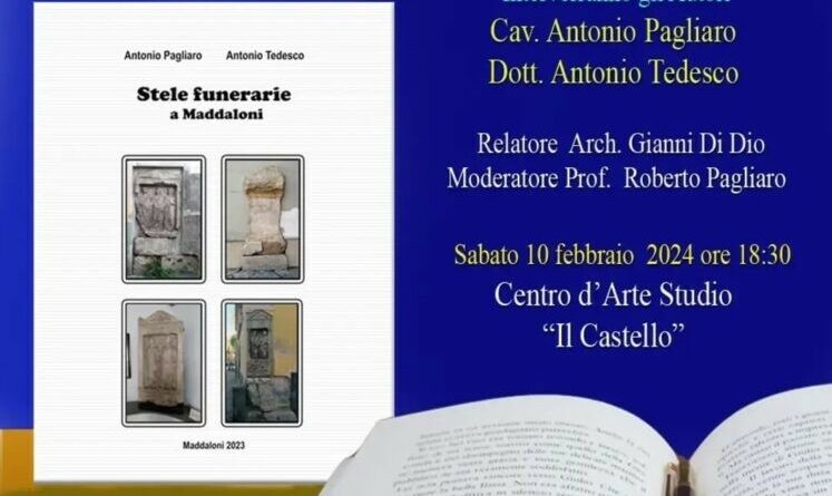 Maddaloni – Presentazione del libro “Stele funerarie a Maddaloni” il 10 febbraio