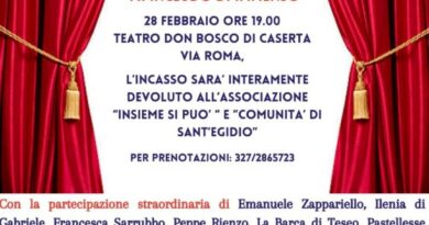 Spettacolo di beneficenza “Mi includo d’immenso” al Teatro Don Bosco