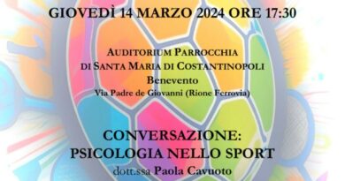 ANSMeS: la psicologia dello sport. Conversazione alla Parrocchia di Santa Maria di Costantinopoli