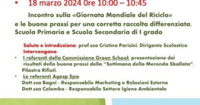 Busto Arsizio, eventi celebrativi e manifestazioni d’interesse pubblico alla “Tommaseo”