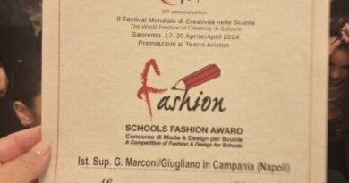 Giugliano in Campania – L’IS Marconi premiato al teatro Ariston di Sanremo