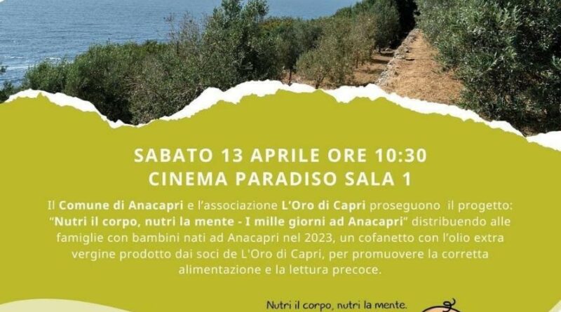 L’Oro di Capri e Il progetto MammaEVO