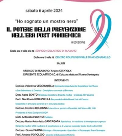 Ruviano – Convegno sulla prevenzione nell’era post pandemica