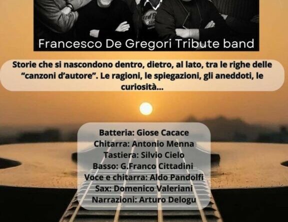 A Casa Mehari: Francesco De Gregori Tribute Band