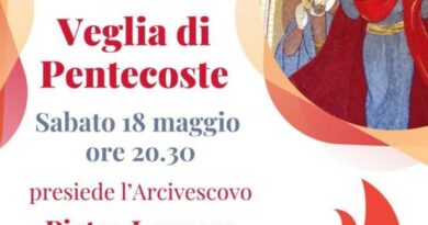 Le Veglie di Pentecoste con Monsignor Pietro Lagnese