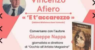 Santa Maria Capua Vetere – Presentazione del libro “E t’accarezzo” alla Libreria Spartaco