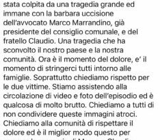 Antonio Mangiacapre ha confessato di aver ucciso, nel pomeriggio di sabato scorso, i fratelli Marco e Claudio Marrandino, di 40 e 29 anni, per motivi di viabilità. L’ASSASSINO NON SAPEVA CHE IL MOTIVO FUTILE E’ UN’AGGRAVANTE E NON UNA SCRIMINANTE 