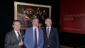 Arte quale volano di sviluppo della cooperazione istituzionale europea.   Ospite d’onore della Mostra “La presa di Cristo” del Caravaggio l’Ambasciatore della Macedonia del nord in Italia S.Ecc. Vesel Memedi.