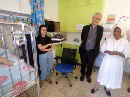 Cardinal Zuppi: Visit to Bethlehem’s Caritas Baby Hospital. “It’s always too late to protect human life. The suffering of children is unacceptable”