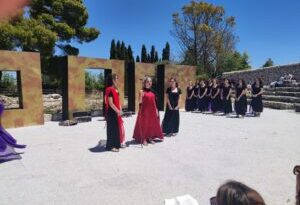 Grande performance del liceo classico “Quercia” di Marcianise al Festival Internazionale del Teatro Antico di Palazzolo Acreide. 