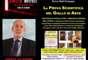 “La Prova Scientifica nel Giallo di Arce”. L’ultimo lavoro del criminologo Carmelo Lavorino.