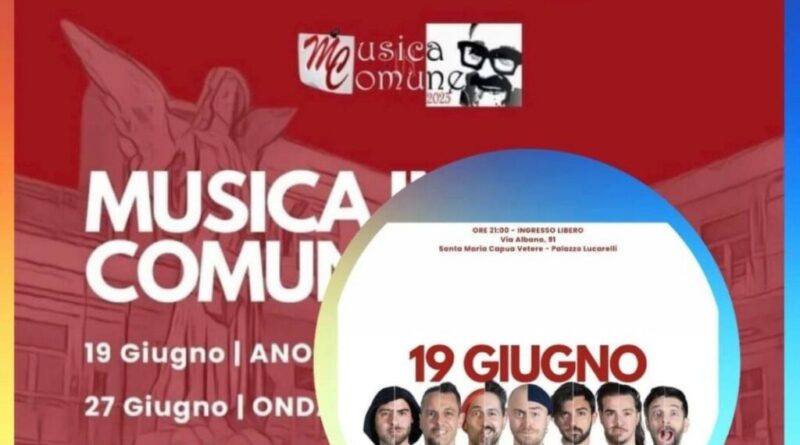 L’Anonima Armonisti apre Musica in Comune 2024