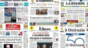 Le prime pagine dei quotidiani di oggi 24 giugno: la rassegna stampa