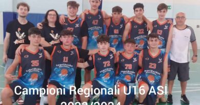 Marcianise. Campioni regionali U16 ASI