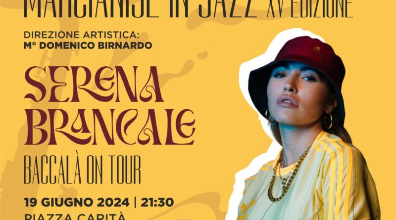 Marcianise in Jazz. Serena brancale in concerto gratuito.