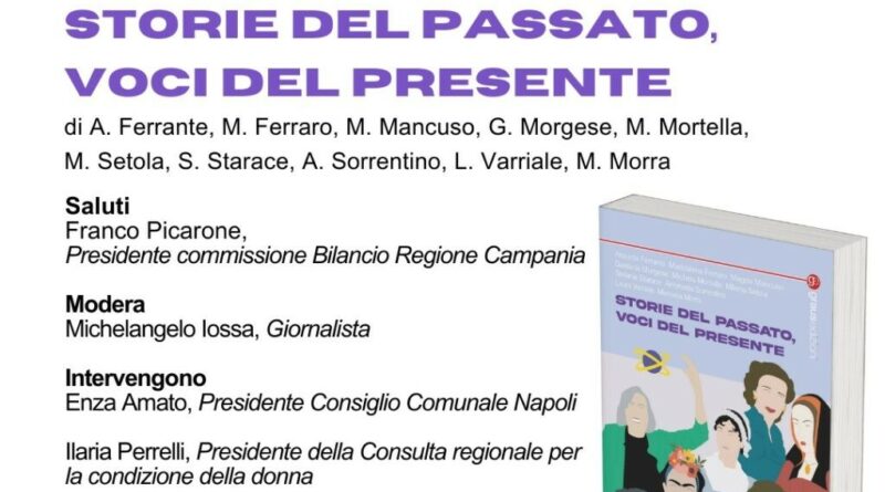 Presentazione del libro “Storie del passato, voci del presente”