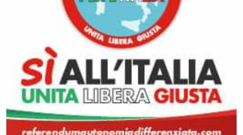 AUTONOMIA DIFFERENZIATA. COSTITUITO A CASAGIOVE COMITATO PER IL REFERENDUM.