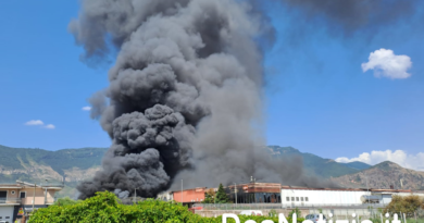 Incendio a Striano (Napoli), ARPAC avvia monitoraggio diossine