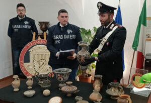 Ministero della cultura Comando Carabinieri Tutela Patrimonio Culturale Nucleo di Napoli