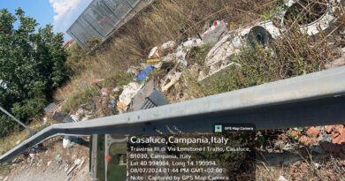 Casaluce, Pulizia delle strade provinciali