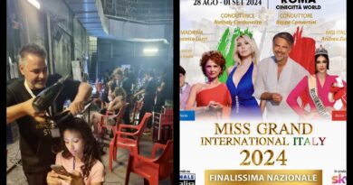 Foto. Michele, coiffeur delle Miss rappresenta Maddaloni nella prestigiosa kermesse di bellezza mondiale