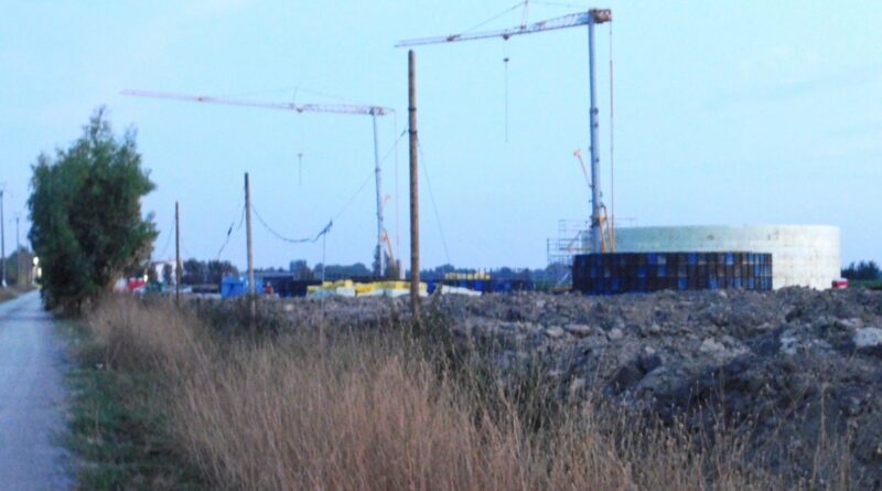 Grazzanise.Biodigestore in costruzione a tamburi battenti