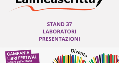 Lalineascritta è al Campania Libri Festival! dal 3 al 6 ottobre 2024  in tour e al Palazzo Reale di Napoli