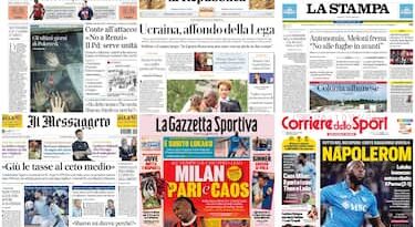 Le prime pagine dei quotidiani di oggi 1 settembre: la rassegna stampa di Sky TG24