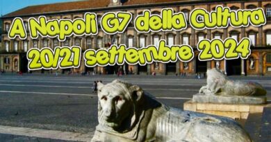 Napoli, 20/21 settembre riunione dei Ministri della Cultura G7