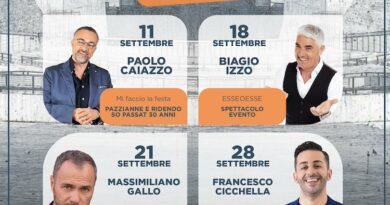 Quadrifoglio in Arena: il teatro all’apertoMassimiliano Gallo, Francesco Cicchella, Paolo Caiazzo e Biagio Izzo per un settembre comico.