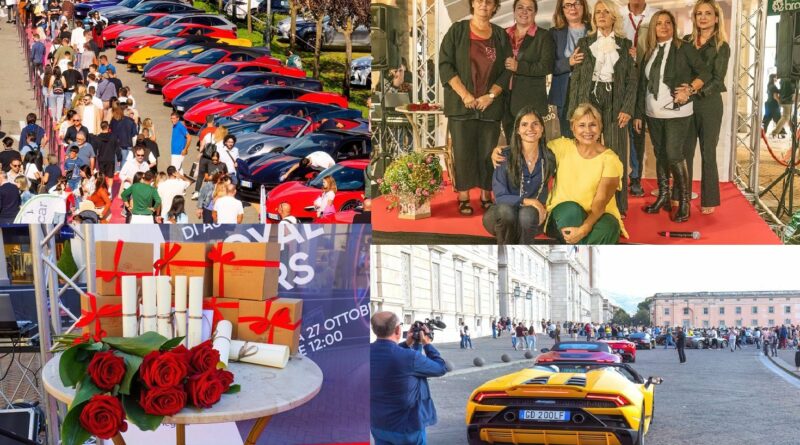 ALLA REGGIA DI CASERTA IL 1° “ROYAL CARS” A SEGUIRE LA SESTA EDIZIONE “DONNE COME MOTORI DEL CAMBIAMENTO