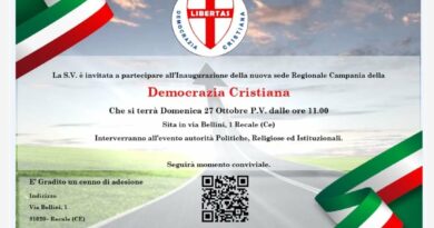 Caserta, rinasce la Democrazia Cristiana: un percorso verso il futuro