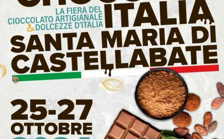 Choco Italia ingolosisce il Cilento. Dal 25 al 27 ottobre a Santa Maria di Castellabate