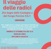 Connettere il Comune di Galluccio con il Québec grazie al turismo delle radici Domenica 29 settembre, presso il Museo del Fungo del Comune di Galluccio (Ce), si è svolto un convegno sul turismo delle radici e la promozione delle eccellenze enogastronomiche e paesaggistiche del territorio di Galluccio a Montreal e nel Québec, per abbracciare la comunità italiana residente in Canada