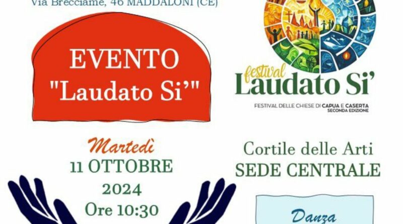 L’I.C. “Settembrini” parteciap al Festival LAUDATO sì. CreATTIVARE la speranza