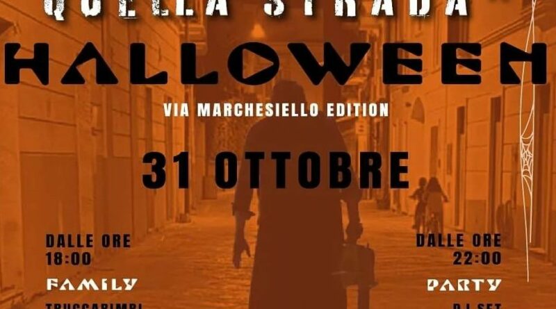 Marcianise, Giovedì 31 ottobre, serata Horror in via Marchesiello.