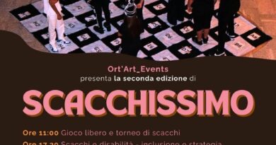 Ort’art Events ospita la seconda edizione di “ Scacchissimo”