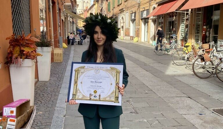 Piana di Monte Verna – Auguri alla neo Dott.ssa Chiara Masroianni per il conseguimento della prima Laurea