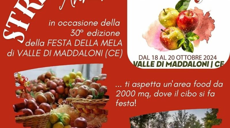 Street Food e Moto e Auto Raduno alla XXX Festa della Mela