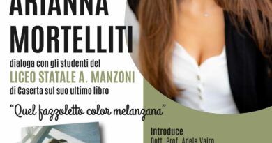 Arianna Mortelliti incontra gli studenti del Liceo Manzoni: tra segreti e memorie con ‘Quel fazzoletto color melanzana’