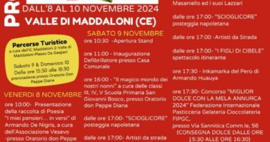 Valle di Maddaloni – Al via la Festa della Mela dall’8 al 10 novembre 2024